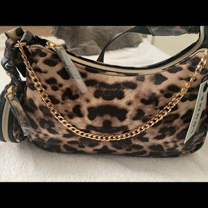 Cheetah print bag